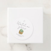 私が多肉質の赤んシンプル坊シャワーを成長するのを見る フェイバータグ (インサイチュ)