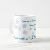 私が夢を見ると多くだけ、JWBによるデザイン コーヒーマグカップ (正面左)