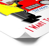 私が大きくなったら消防士になりたい ポスター (角)