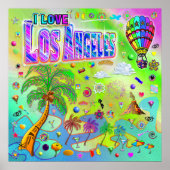 私が大好きロサンゼルスタイムレスメロディーポスター ポスター (正面)