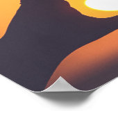 私が大好き写真芸術のポスター ポスター (角)