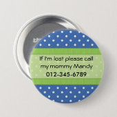 私が失ったボタンなら 缶バッジ (正面&裏面)