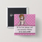 私が失ったボタンなら 缶バッジ (正面&裏面)