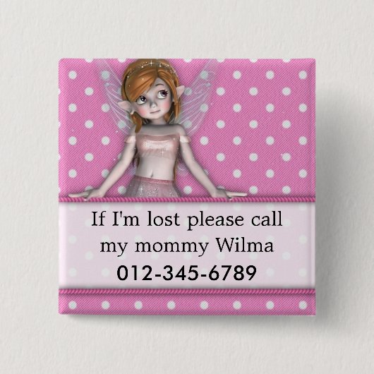 私が失ったボタンなら 缶バッジ (正面)