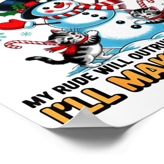 私が失礼なのは嫌なのだから私に失礼なことをしないで ポスター (角)