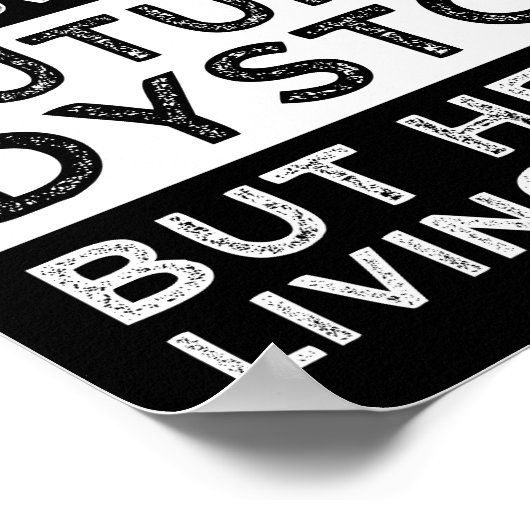 私が失禁に住むようになるとは夢にも思わなかった ポスター (角)