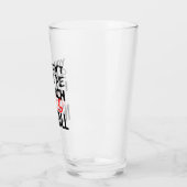 私が女の子のネットボールをコーチする私を怖がらせていない タンブラーグラス (左)