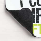 私が女子ソフトボールをコーチする怖がらせることはできないおもしろい マウスパッド (コーナー)