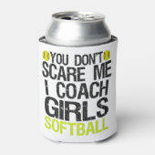 私が女子ソフトボールをコーチする怖がらないおもしろい 缶クーラー (缶正面)