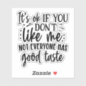 私が好きじゃなもしいけど、みんな好きじゃなくて良かった シール (シート)