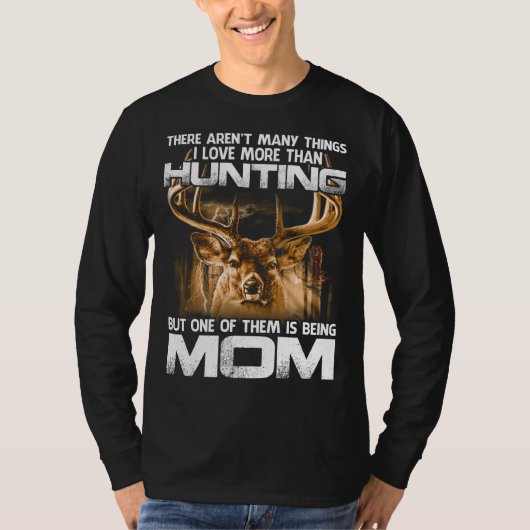 私が好きなのは狩り  Tシャツ (正面)