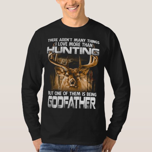 私が好きなのは狩り  Tシャツ (正面)