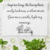 私が好きなもの キッチンタオル (折り畳み)