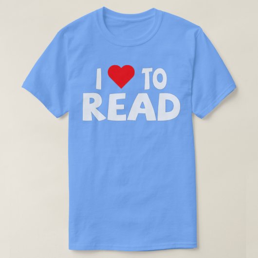 私が好きな読み手読ハート読の Tシャツ (デザイン正面)