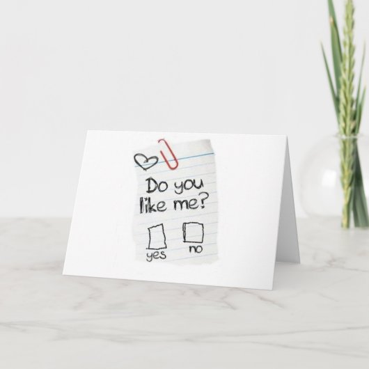 「私が好き？」 私は友最高の人"YOU!" シーズンカード (正面)