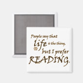 私が好読き マグネット (正面/裏面)