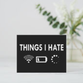 私が嫌いなこと ポストカード (スタンド正面)