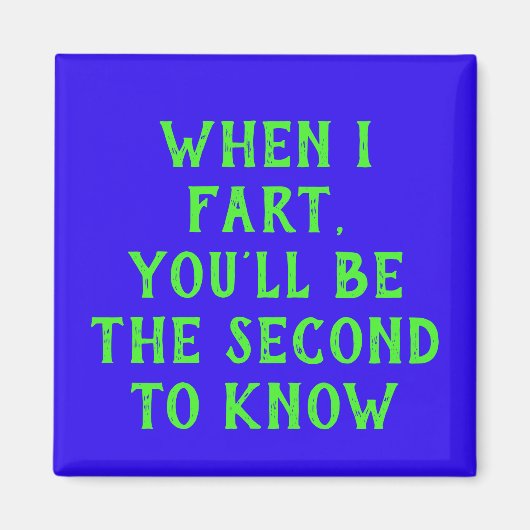 私が嫌う時 マグネット (正面)