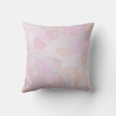 私が定義する美しい。おもしろいハートのグラデーション文字。 クッション (裏面)