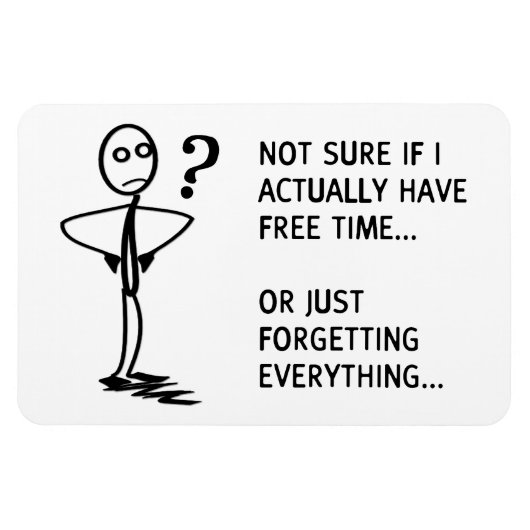 私が実もし際に暇を持っているかどうか… マグネット (横)