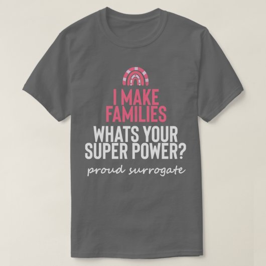 私が家族で代理支援をする Tシャツ (デザイン正面)
