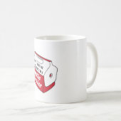 私が小さいからといって私を憎むなクール コーヒーマグカップ (正面右)