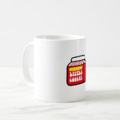 私が小さいからといって私を憎むなクール コーヒーマグカップ (正面左)