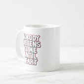 私が屁をするまで コーヒーマグカップ (正面左)