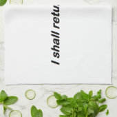 私が屋外ピックボールタオルを返す キッチンタオル (折り畳み)