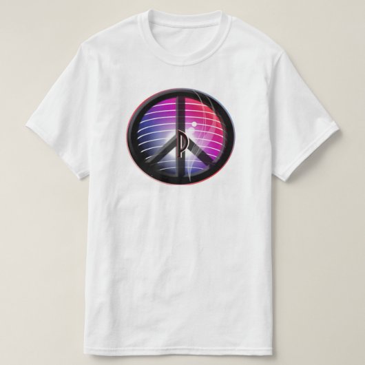 私が平和だ  Tシャツ (デザイン正面)