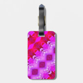 私が年をとったら、私も衣服・パープル ラゲッジタグ (裏面縦)