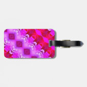 私が年をとったら、私も衣服・パープル ラゲッジタグ (裏面横)