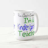 私が幼稚園の先生 コーヒーマグカップ (正面右)