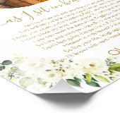 私が座って天国写真の葬儀ウェルカムサイン フォトプリント (角)