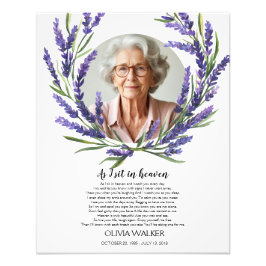 私が座って天国写真の葬儀ウェルカムサイン フォトプリント           