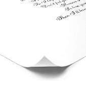 私が座って天国写真の葬儀ウェルカムサイン フォトプリント            (角)