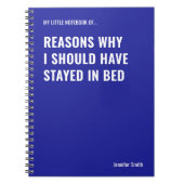 私が引用文すべき理由 ノートブック (正面)