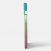 私が弦工芸品かわいらしを幾何学模様にする iPhoneケース (左側面)