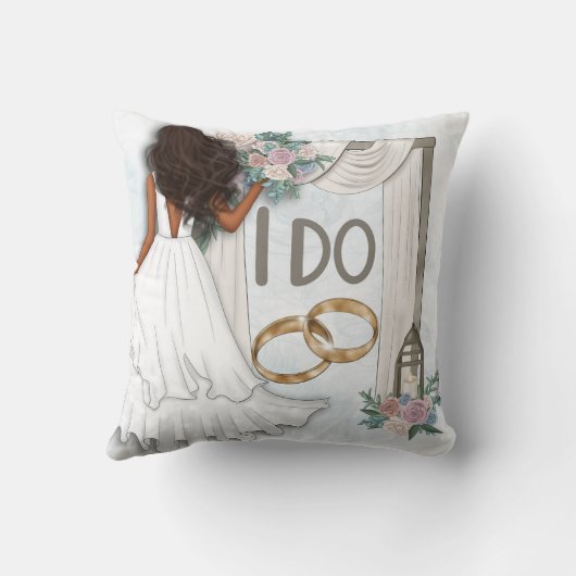 私が形見結婚枕をした後 クッション (裏面)