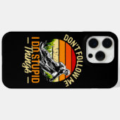 私が後を追愚かなことをするな Case-Mate iPhoneケース (裏面 (横))