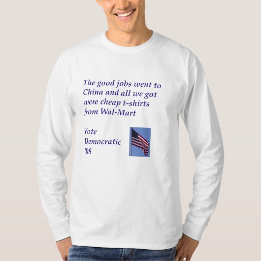 私が得たすべては安いTシャツでした Tシャツ (正面)