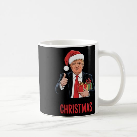 私が得クリスマスクリスマスに欲しかったトランプおもしろい コーヒーマグカップ (右)