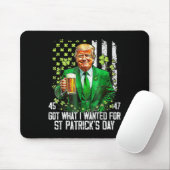 私が得St patricks day・トランプに望んおもしろいだ マウスパッド (マウス)