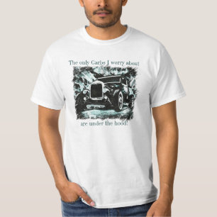 私が心配する唯一の炭水化物 Tシャツ