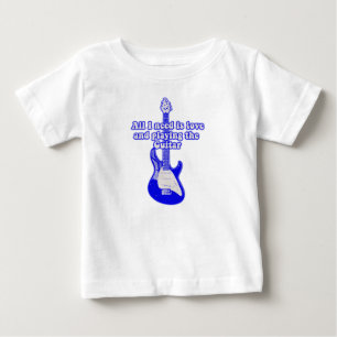 私が必要としているのは愛遊とギターだけだ ベビーTシャツ