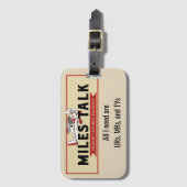 私が必要とするすべてはUR、氏およびTYです ラゲッジタグ (正面縦)