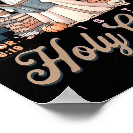 私が必要とする唯一の幽霊は聖なる幽霊ハロー ポスター (角)