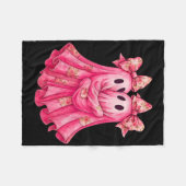 私が必要なのはイエスと空手のアパレルクリスチャンMだけだ フリースブランケット (正面(横))