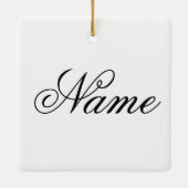 私が必要なのはコーヒーと爪、 ネイルの磨き。 セラミックオーナメント (裏面)