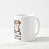 私が必要なのはコーヒーと私のオージーだけです コーヒーマグカップ (正面右)